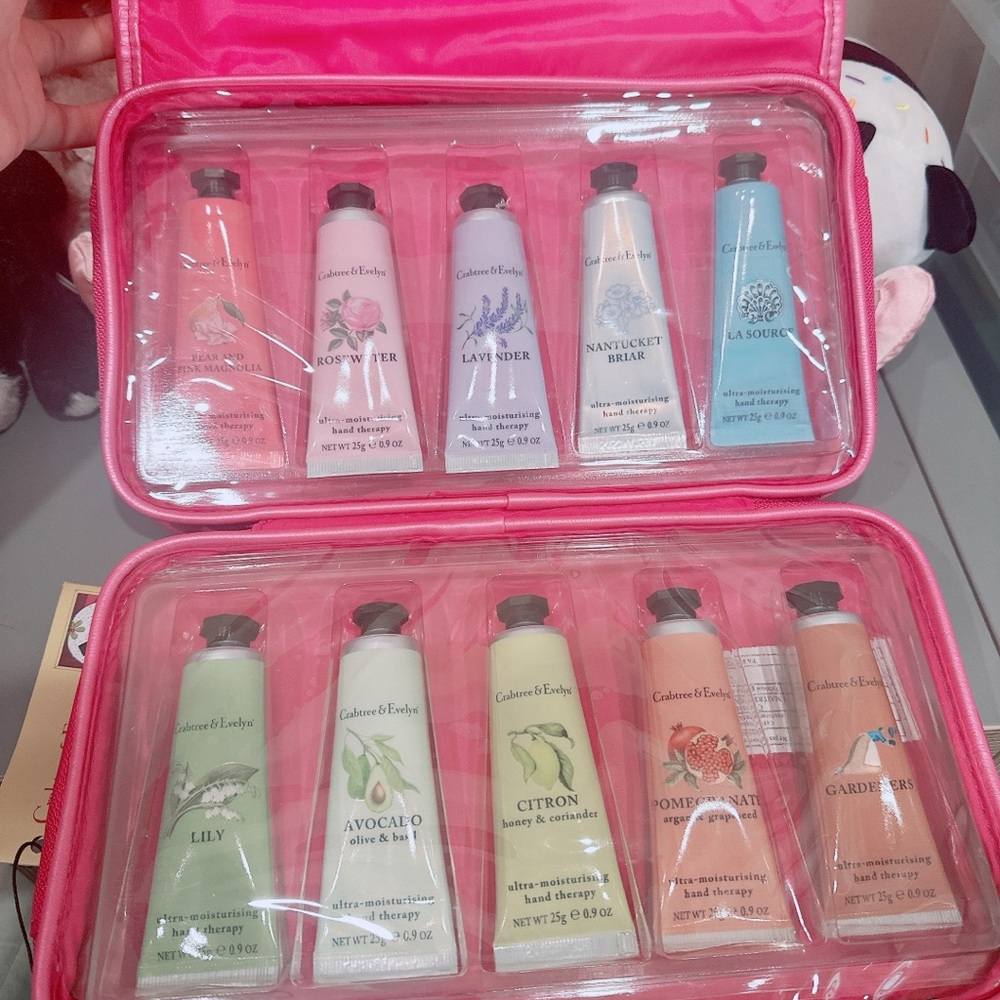 Crabtree & Evelyn Limited Edition Hand Cream Gift Set | 10-Piece Collection